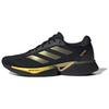 Supernova Eterno Anti Slip Wear Resistant Low Top Running Shoes Men's Black Gold Sneakers IH0437