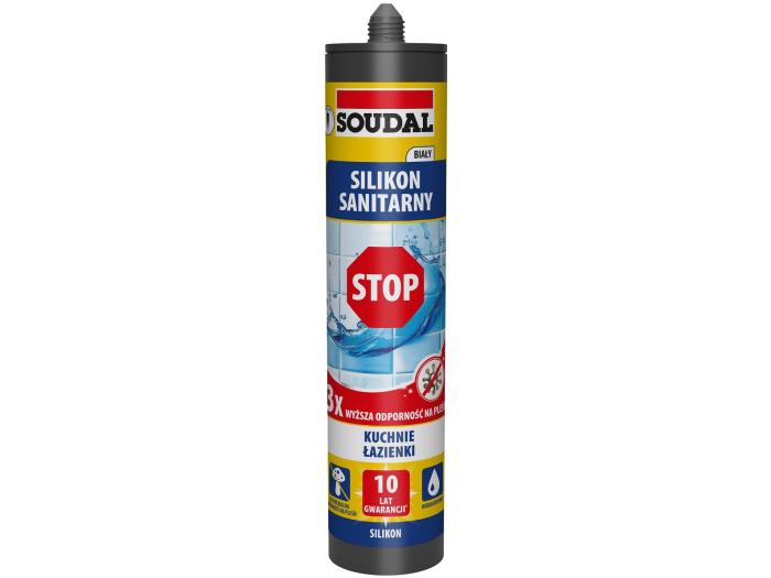 SANITARY SILICONE WHITE 280ML - SIL S SO BI