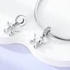 New In 925 Silver Balloon Poodle Pendant Charms Jewellery Fit 925 Original Bracelet For Women DIY Gift