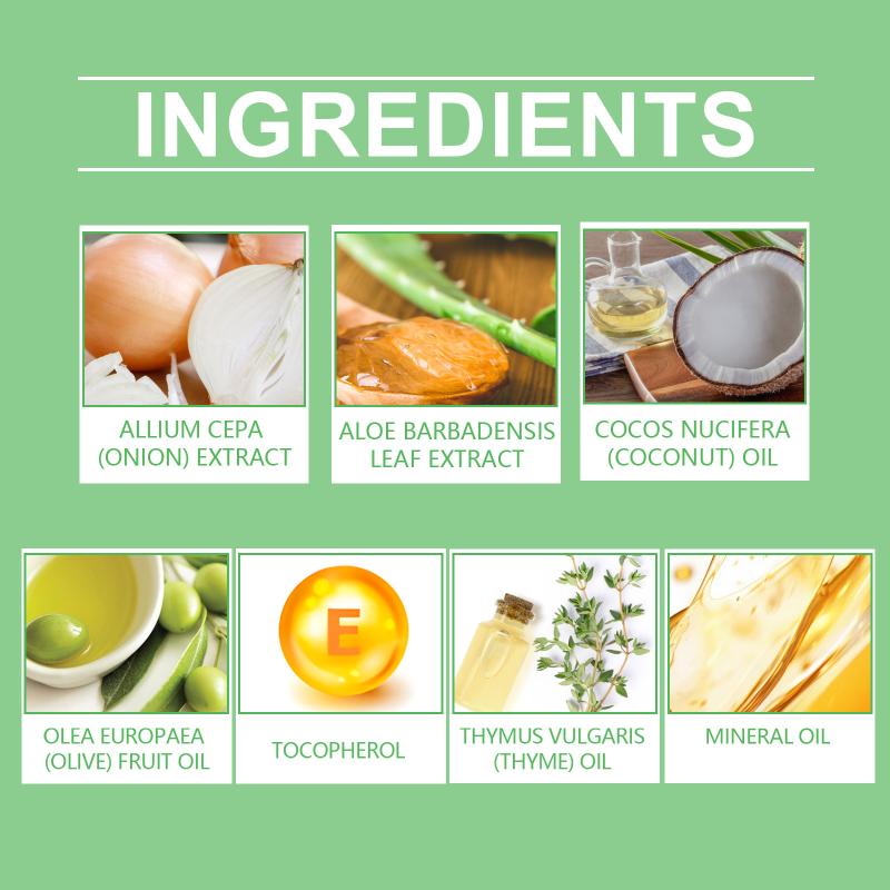 Hoegoa Onion And Aloe Vera Hair Oil Strengthens And Moisturizes Hair, Promotes Hair Growth, And Prevents Hair Loss