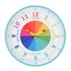 Hometime Kid's Tell the Time Wall Clock - Blue 30cm