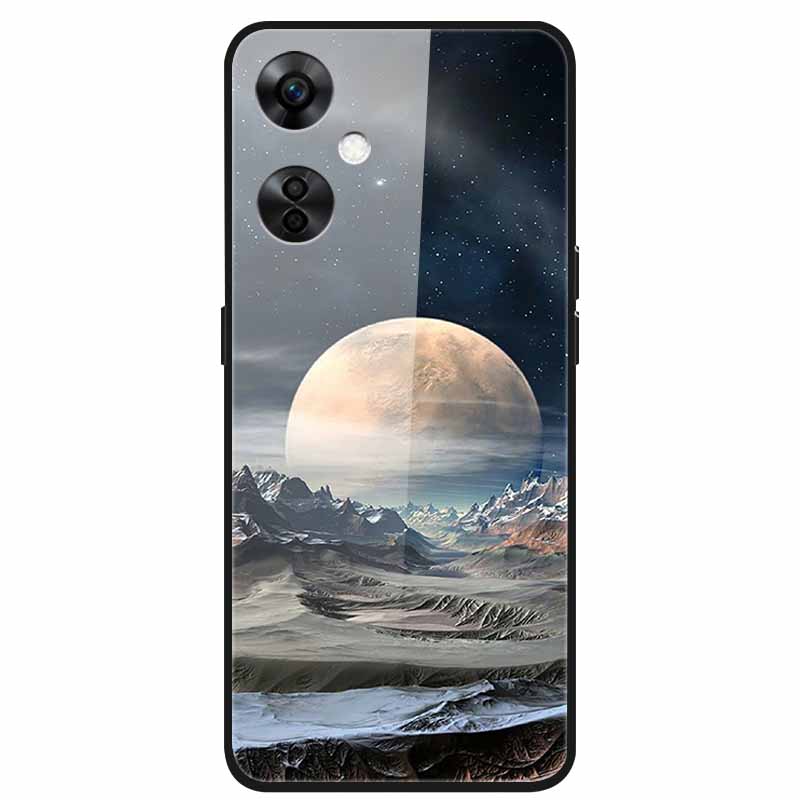 Для One Plus Nord CE 3 Lite 5G Чехол N30 Закаленное Стекло Жесткая Задняя Крышка для Oneplus Nord CE3 Lite N 30 Чехлы Бампер 3lite CE3Lite
