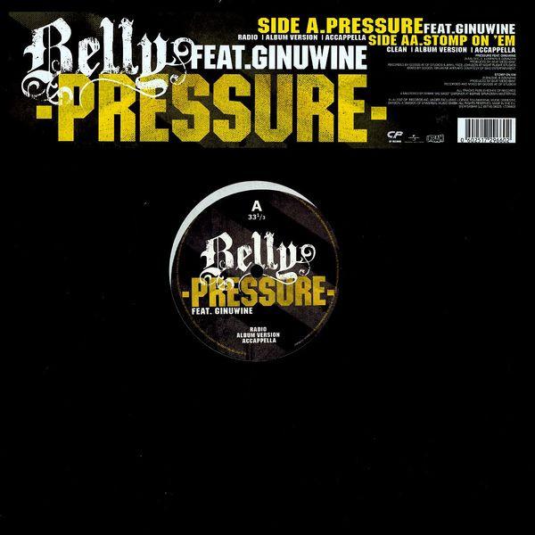 12inch Record BELLY, GINUWINE - Pressure 0602517296602 CP RECORDS 2007 Europe Rap & Hip-Hop/R&B Used
