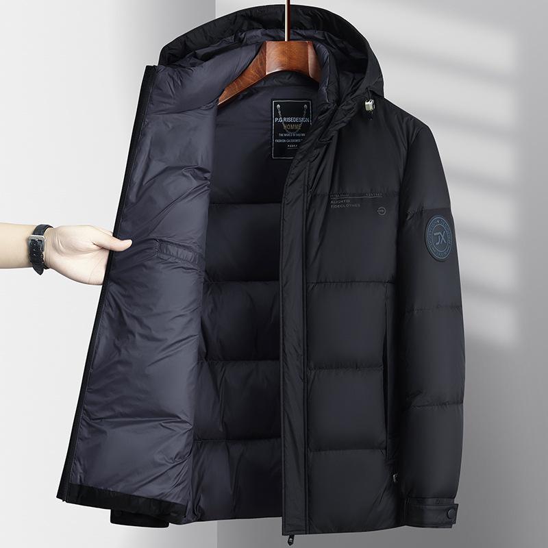 Пуховик мужской Bread Coat Зимний новый повседневный утолщенный теплый пуховик Мужская одежда