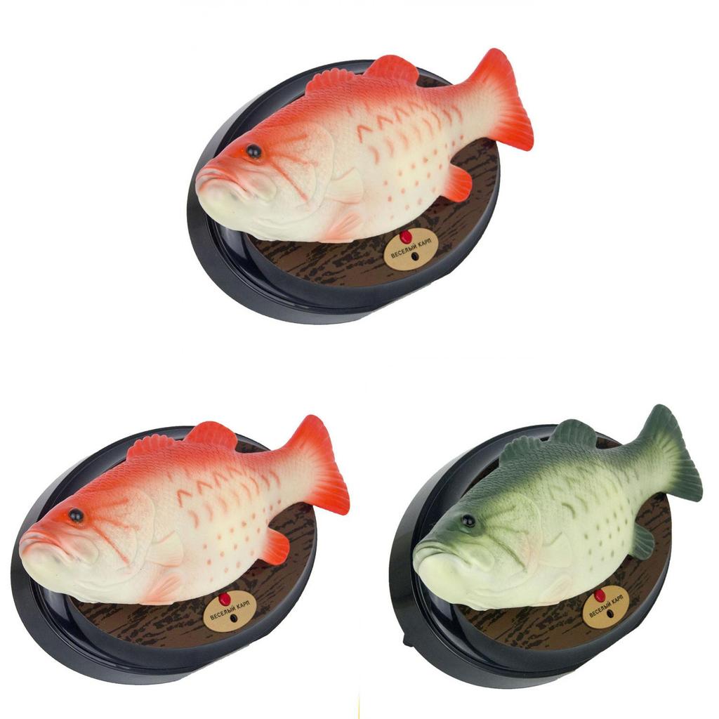 Realistic Moving Electronic Fish Toy With Singing And Dancing For Childrens Play
