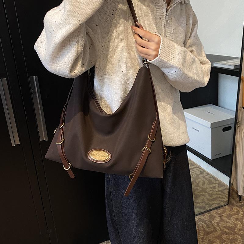 Корейская версия многофункционального рюкзака для поездок на работу, новый осенне-зимний ленивый стиль, большая вместимость, сумка-тоут, сумка через плечо на одном плече