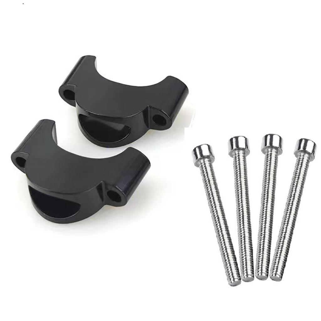 Light Weight Durability Handlebar Kit Risers Set Motorcycle Handlebar Riser for Long Distance Cyclists