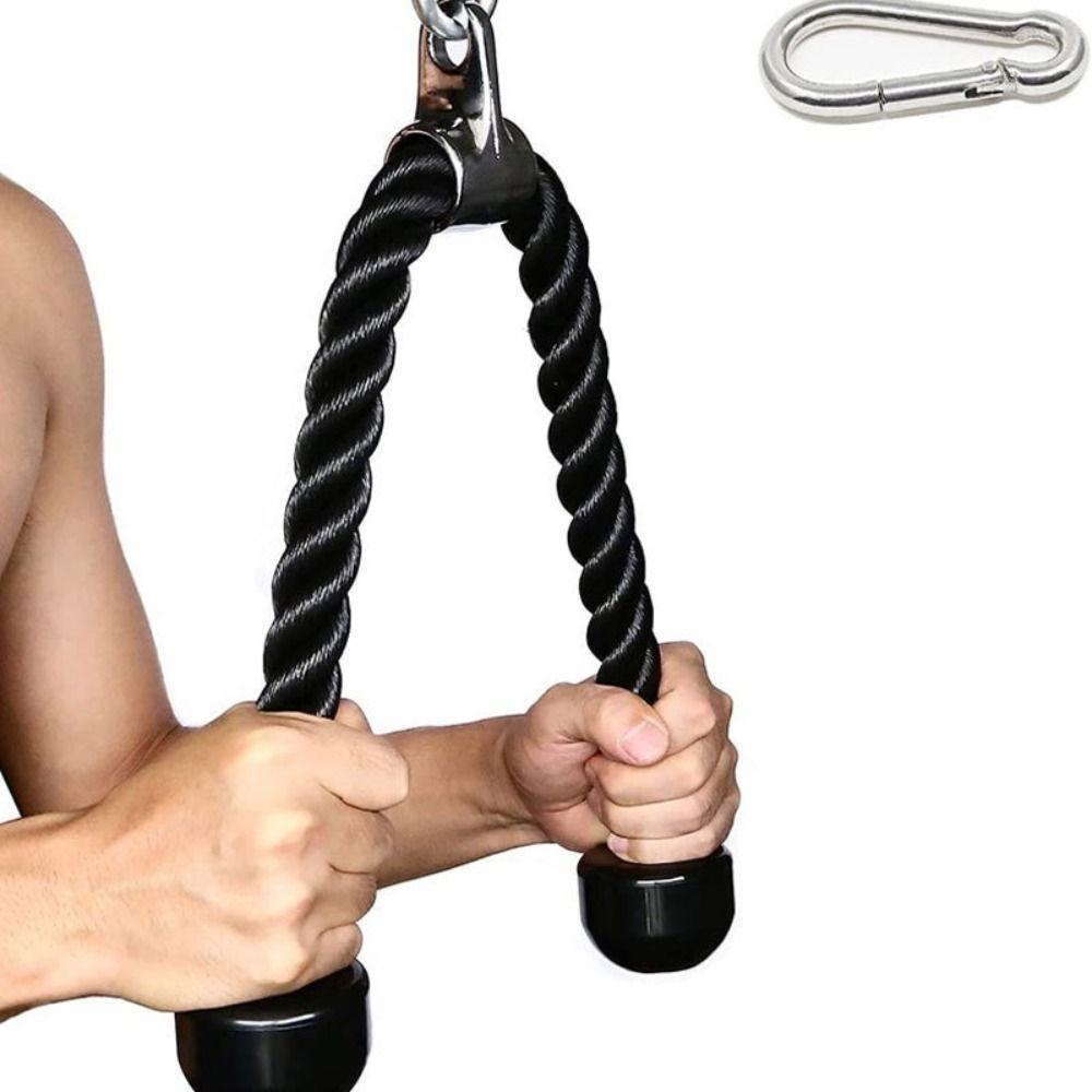 Durable Cable Machine Attachment Set Detachable Gym Exercise Handles NEW Lifting Wrist Straps Gym