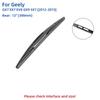 3 шт. для Geely GX7 EX7 EV8 GX9 SX7 2012-2015 22 "+ 18" + 12" передние и задние щетки стеклоочистителя, резак для лобового стекла, аксессуары 2012 2013 2014 2015