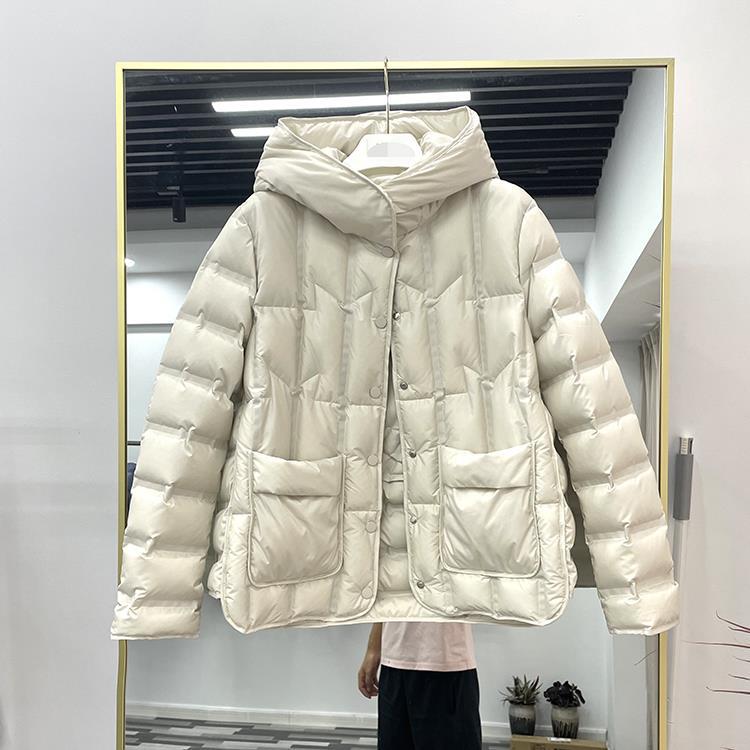 Women's Winter Short Jacket Single-breasted Loose Thickened Bread Clothing