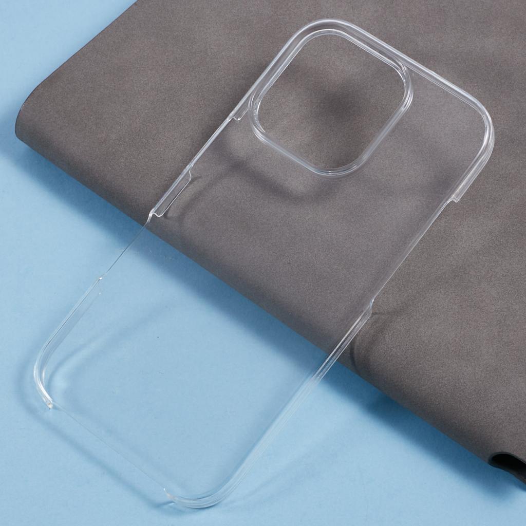 Чехол для iPhone 16 Pro с ТПУ-рамкой и прозрачной акриловой задней крышкой, чехол для телефона с ПЭТ-пленкой