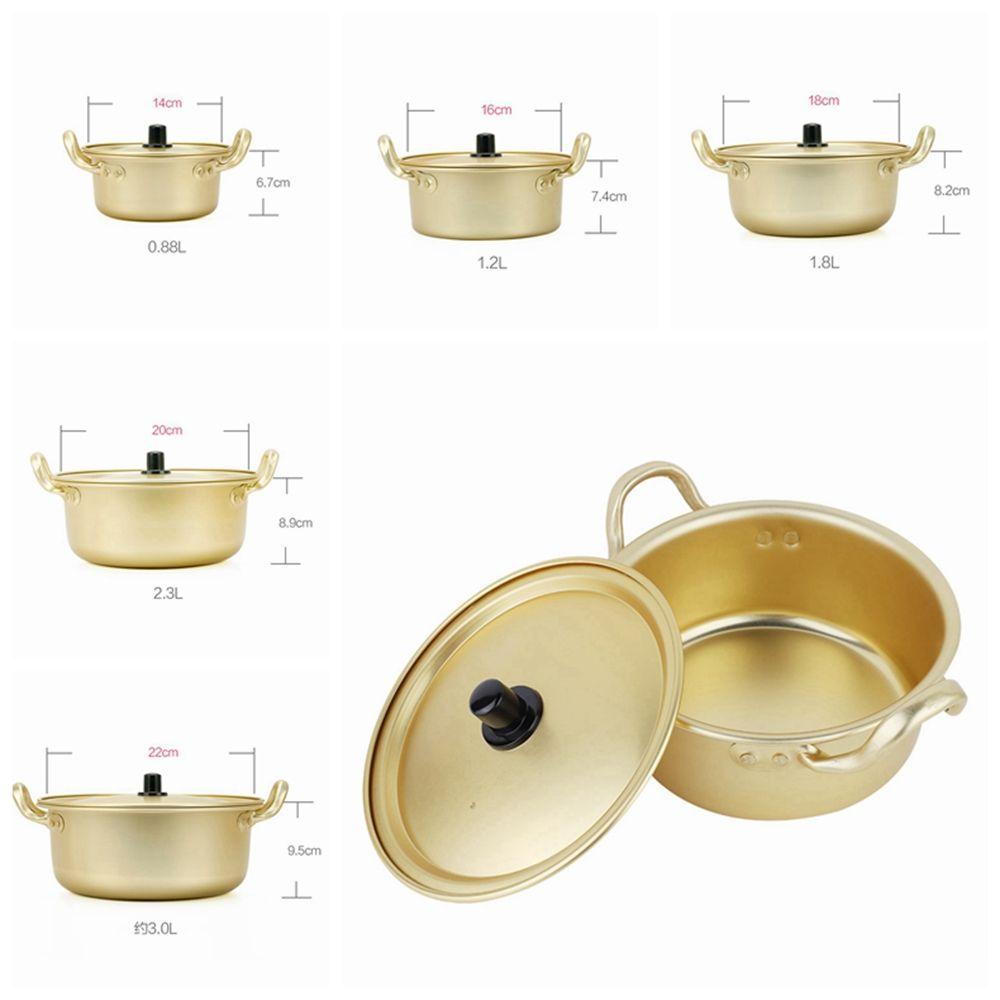 Egg Soup Breakfast Aluminum With Lid Kitchen Tools Fast Cookware Noodle Pot Soup Pot Ramen Pot
