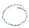 Glam Up Your Look with Stylish 925 Silver-Plated Copper Bracelet for Women and Girls