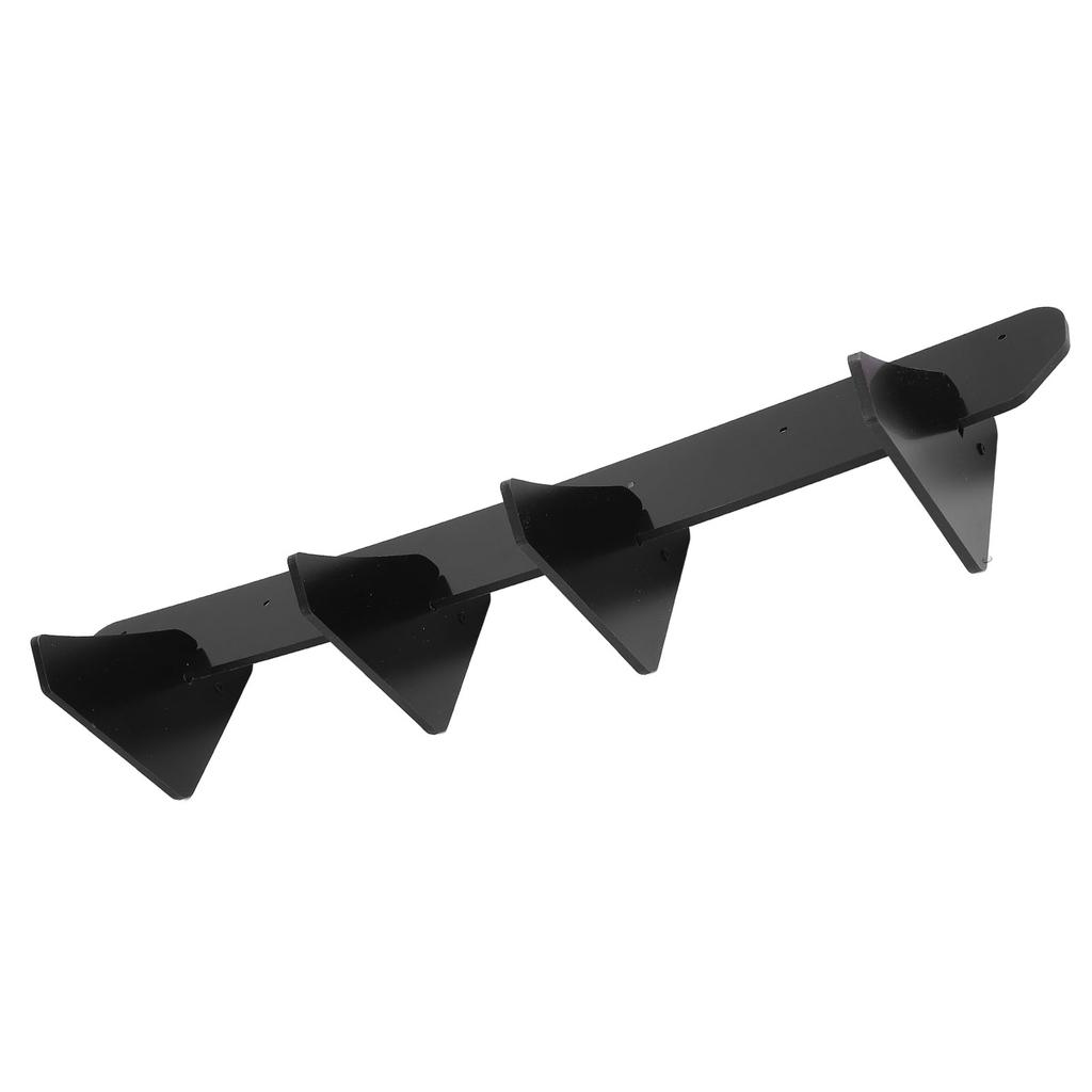 Задний бампер, диффузор, спойлер, глянцевый черный, спортивный вид, комплект для заднего бампера, губа, обвес для MK6 Standard 