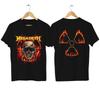 Футболка Megadeth Повседневная С Пламенным Виком Мужская Женская Футболка С Графикой Оверсайз Уличная Одежда Спортивные Топы Дышащие Удобные Уличная Одежда