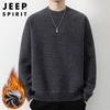 Мужской зимний флисовый свитер с круглым вырезом JEEP SPIRIT