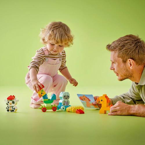 LEGO Duplo First Duplo Animal Crossing Игрушка Игрушка Подарок на день рождения Блок Образовательный Рождество Мальчики Девочки Дети 1 и 1 год 2 года 3 года