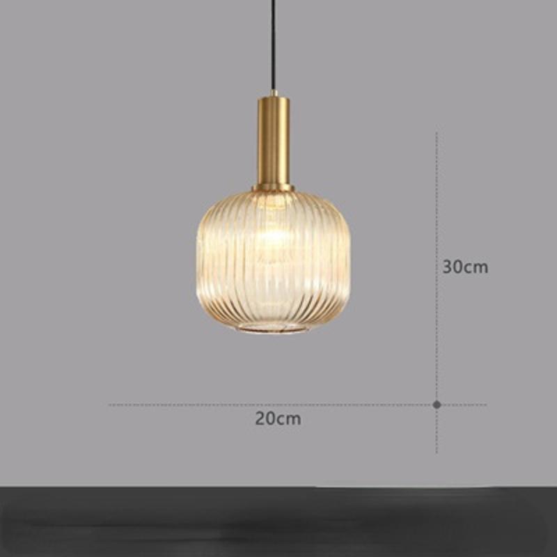 Macaron Nordic Retro ресторан разноцветные стеклянные подвесные светильники Креативная лампа для гостиной Простая прикроватная лампа светодиодный светильник E27