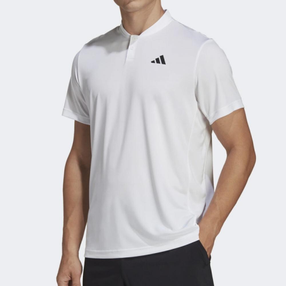 Adidas Henley Neck Karati Tennis Exercise Poloti Sports