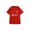 2022-23 Season Liverpool Home Stadium Print Short-Sleeve Football Shirt Men Tops Deep-Red DM1843-609