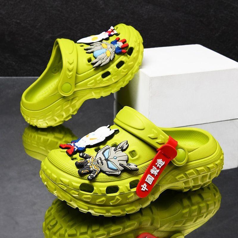 Adorable Pikachu Kids Clogs Breathable Slip Resistant And Comfortable Summer Sandals