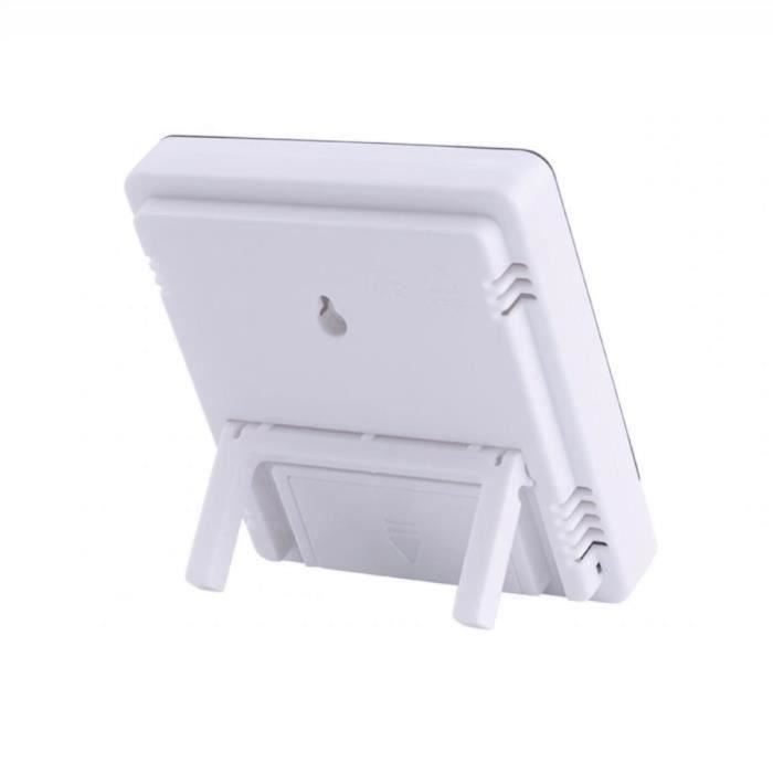AC05417-Station météo Thermomètre digital intérieur avec sonde extérieur Hygromètre