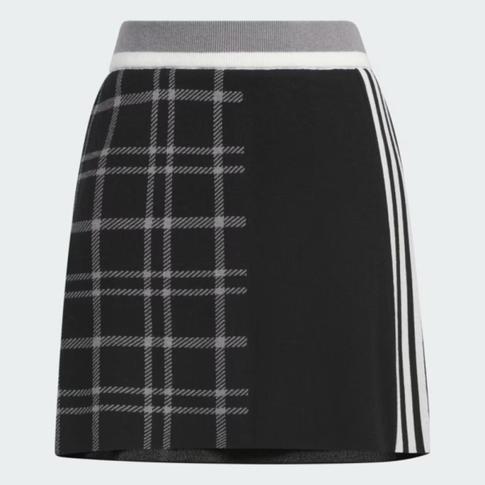Adidas Golf Women S Pulley faShion 3S Checked Skirt iS4757