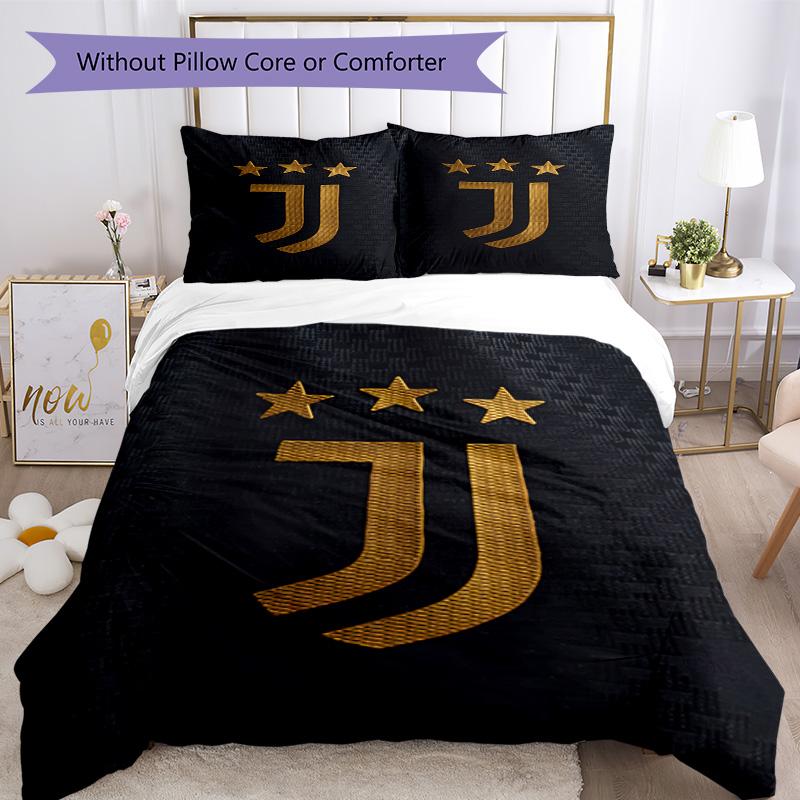 Juventus Bedding Set Breathable Duvet Cover With Pillowcases Home Decoration Birthday Gift