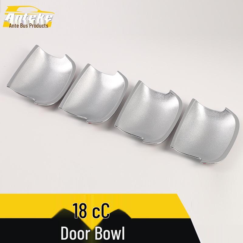 18 CC Door Bowl Decorative Cover & Protective Trim - Anti-Scratch Car Accessories