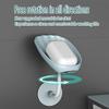 Soap Rack Box Leaf Shape Soap Dish Drain Bathroom Accessories Toilet Laundry Soap Box Bathroom Amenities Soap Holder