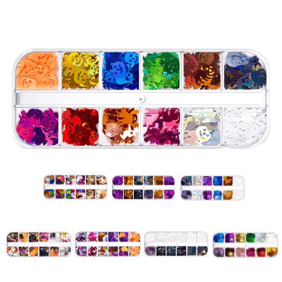 1 коробка, украшение для маникюра, ультратонкие потрясающие визуальные эффекты, яркий цвет, легко наносится, маникюрные блестки своими руками