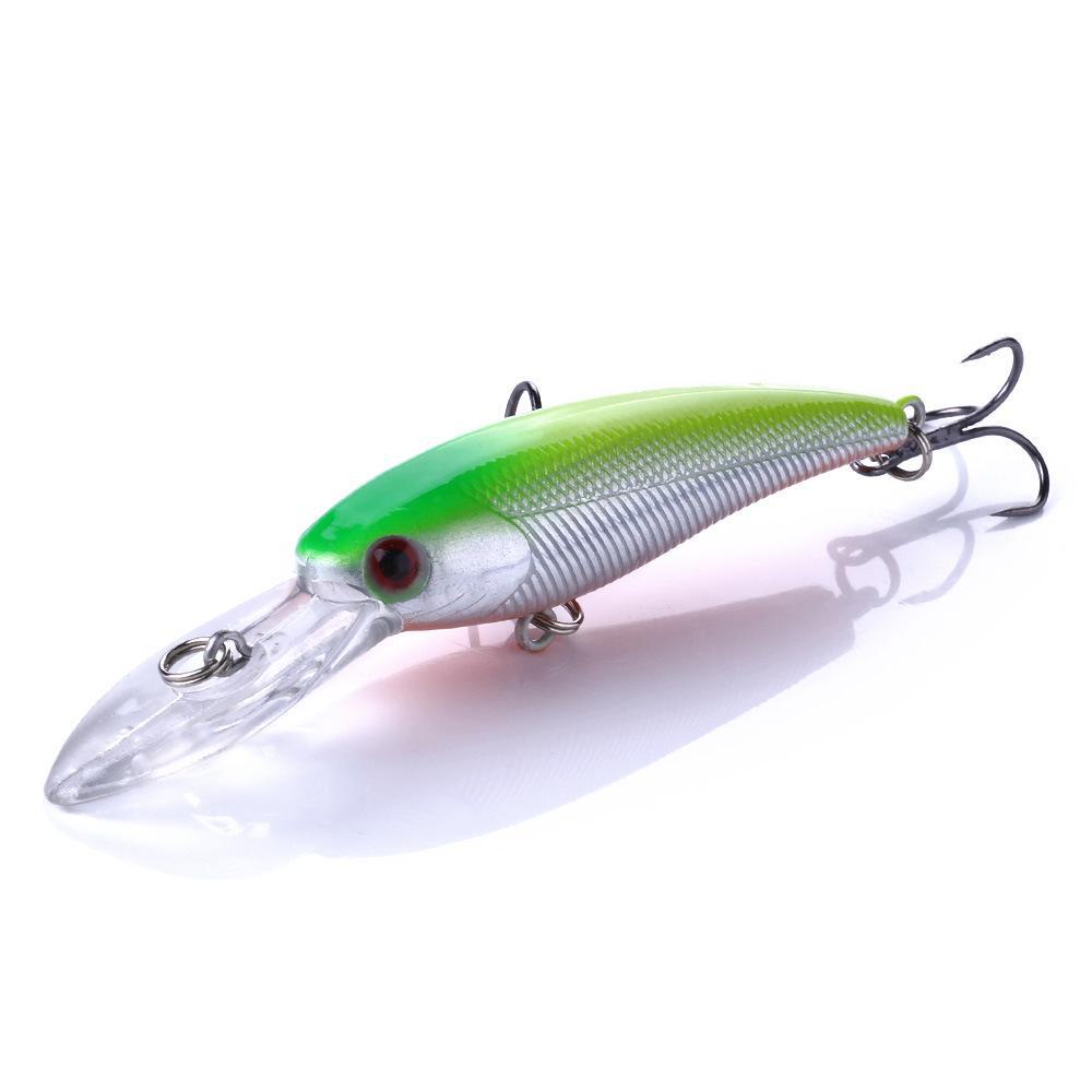 Подвесная блесна «Минноу» — длинный язык, микрообъект для дальнего заброса, медленно тонущий для пресноводной и морской рыбалки.