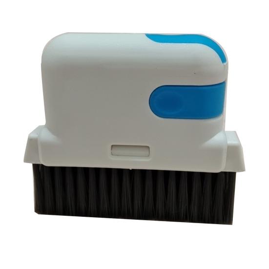 Window Track Cleaning Brush with Non-Slip Grip Ergonomic Handle Stiff Bristle Crevice Brush Narrow Gaps Groove Cleaning Tool
