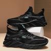 Men's Shoes Summer New Hollow Breathable Casual Versatile Mesh Shoes Soft Sole Wear-resistant Running Mesh Sneakers