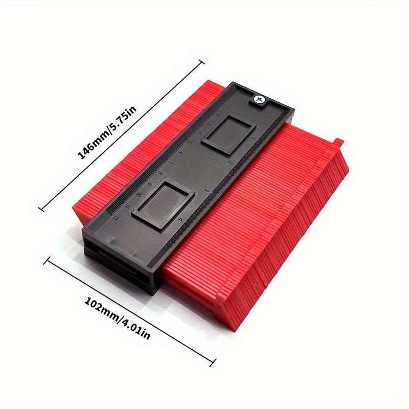 Контурный шаблон-линейка разных размеров - 5" и 10" из АБС-пластика для неправильных форм в деревообработке