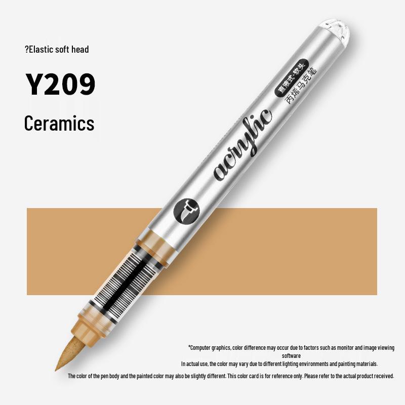 60-Color Soft Tip Acrylic Markers, Opaque & Layerable for Art Students, Watercolor Pens