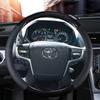 Кожаный чехол на руль автомобиля из углеродного волокна для Toyota Land Cruiser Prado 120 Tacoma 4Runner Hilux для LS400 1995 GX
