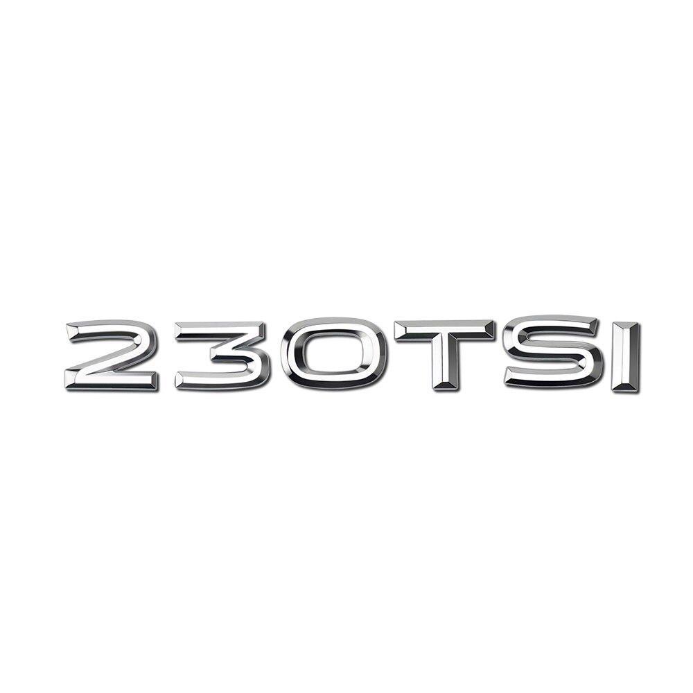 230TSI 280TSI 330TSI 380TSI автомобильный логотип наклейка багажник эмблема значок наклейка для гольфа Touareg Jetta Passat CC Vento Bora Beetle Polo