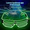 Fashion Motorcycle Light Up LED Glasses Night Cycling Motor Headwear for Rider Christmas Thanksgiving Day Music Festivals