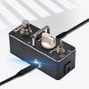 AROMA Педаль лупер для электрогитары 24 бит/44,1 кГц Педаль эффектов лупер Двухцветный светодиодный индикатор состояния