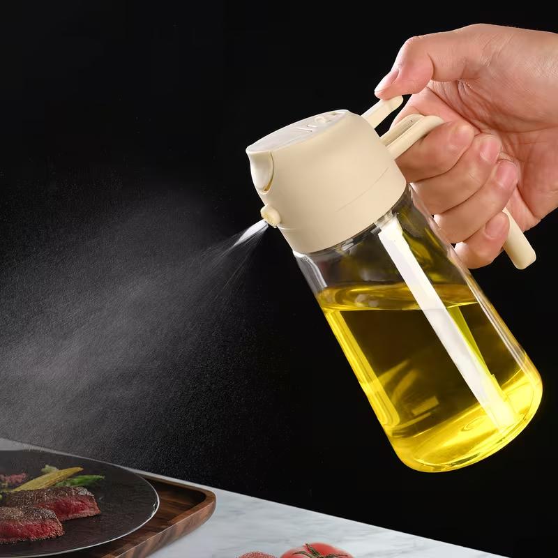 Распылитель для оливкового масла, бутылка для розлива масла для кулинарии, специй, кемпинга, дозатор с автоматической крышкой, шейкер для специй