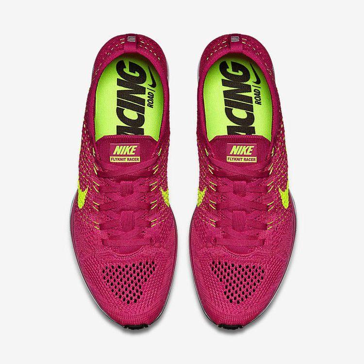 Men's Sneakers Nike Flyknit Racer 'Fireberry'