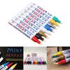 Colors Polishing Waxing Sponge Paint Marker Painting Pens Permanent Waterproof Tyres Cars Doodle Oil Pen Paint Cleaner Polishes