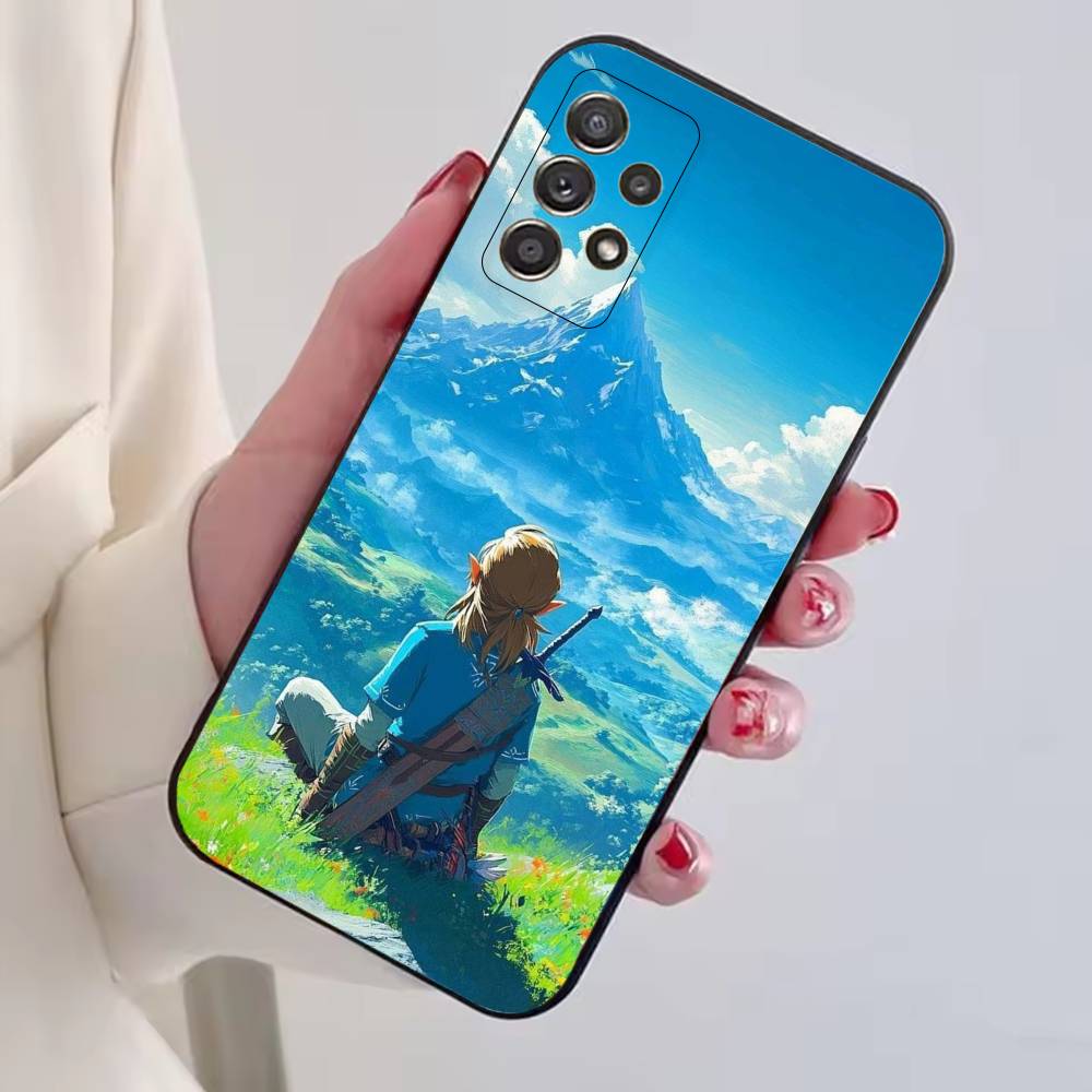 Game Z-Zelda L-Link Phone Case For Samsung S25,S24,S21,S22,S23,S30,Ultra,S20,Plus,Fe,Lite,Note,10,Black Cover