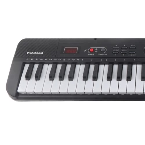 Portable 61-Key Digital Piano for Beginners with Smart Light Follow and Recording Function, Mini Keyboard for Kids, Multifunctional Digital Piano for