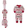 Cozy And Stylish Christmas Family Pajamas Set With Adorable Deer Print For All Ages