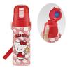 Kids' Stainless Steel Water Bottle, Direct Drinking, 470ml, Hello Kitty, Ushiro-Shiro, Sanrio Design, Child-Friendly, Lightweight, Insulated, S