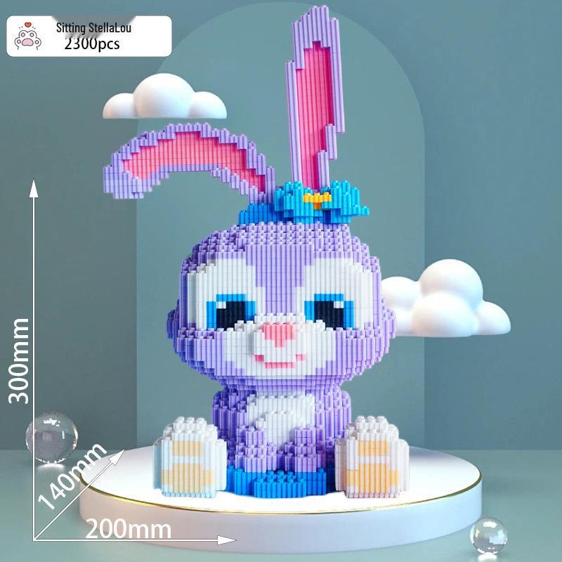 Микки 3D Пазл Строительные Блоки Игрушка Украшение Модель Подарок