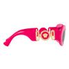 Versace  Ve 4426bu 536787 54mm Womens Oval Sunglasses Fuchsia