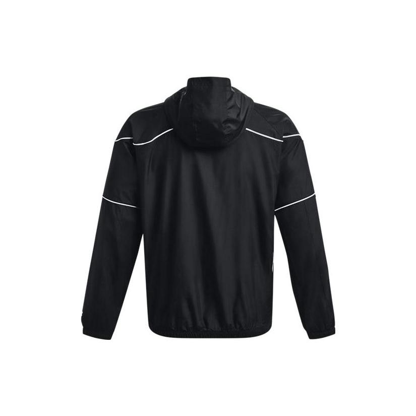 Under Armour Мужская черная куртка Johnson с капюшоном, умеренная, другая, 1378587-001